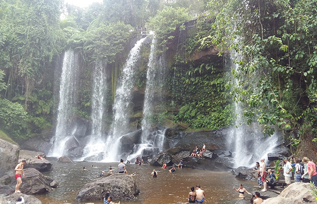 Cambodia Family Tour with Kulen Mountain Waterfall