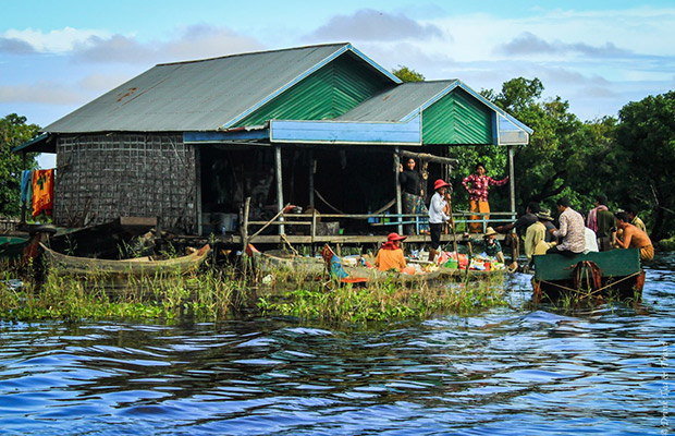 Kompong Phluk Floating Village and Tonle Sap Lake Tour